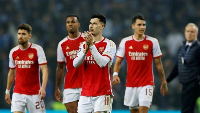 Lượt đi vòng 1/8 Cúp C1 châu Âu: Arsenal thua đau phút bù giờ