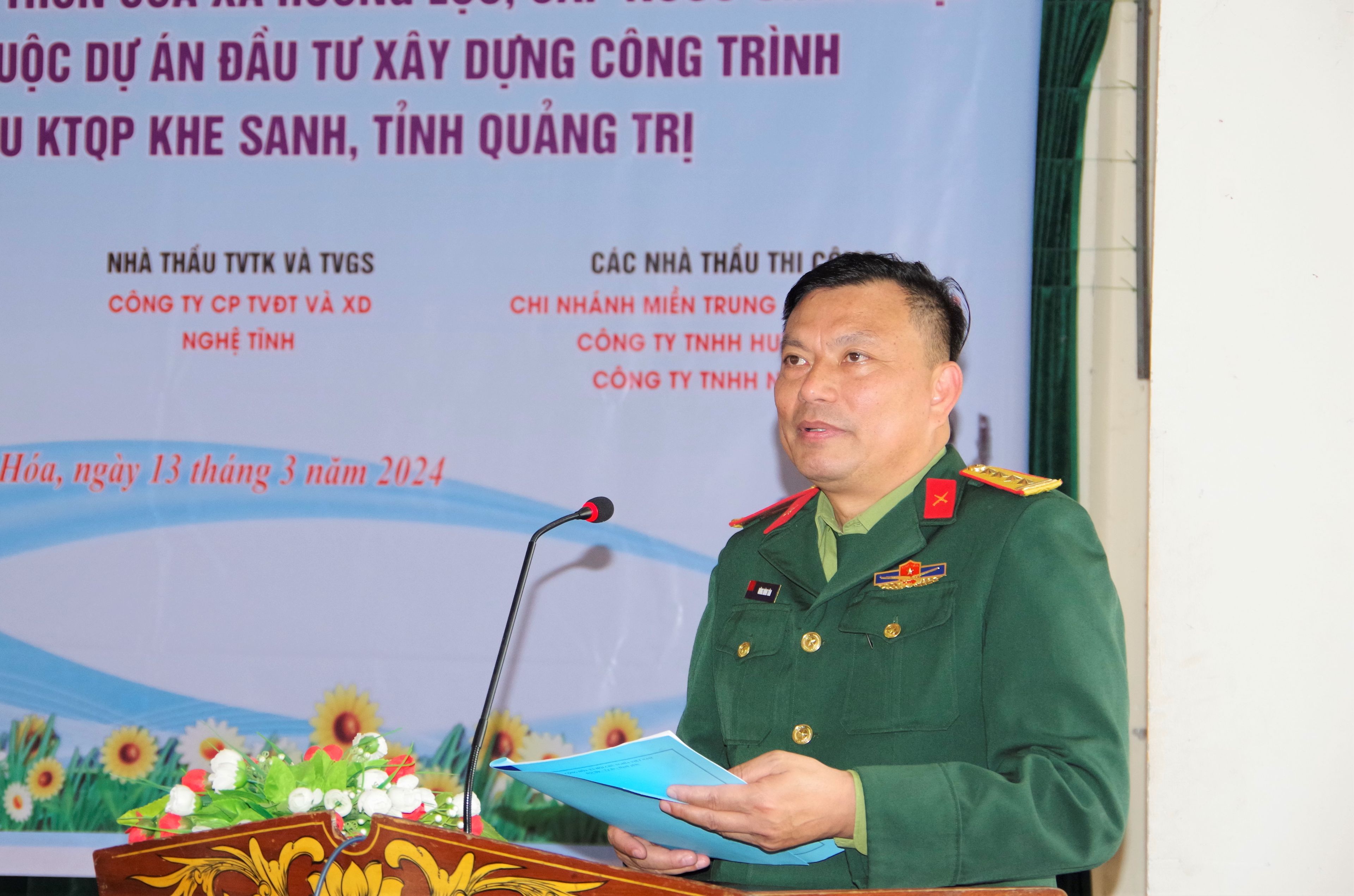 Đoàn Kinh tế - Quốc phòng 337: Bàn giao 06 công trình phúc lợi cho địa phương