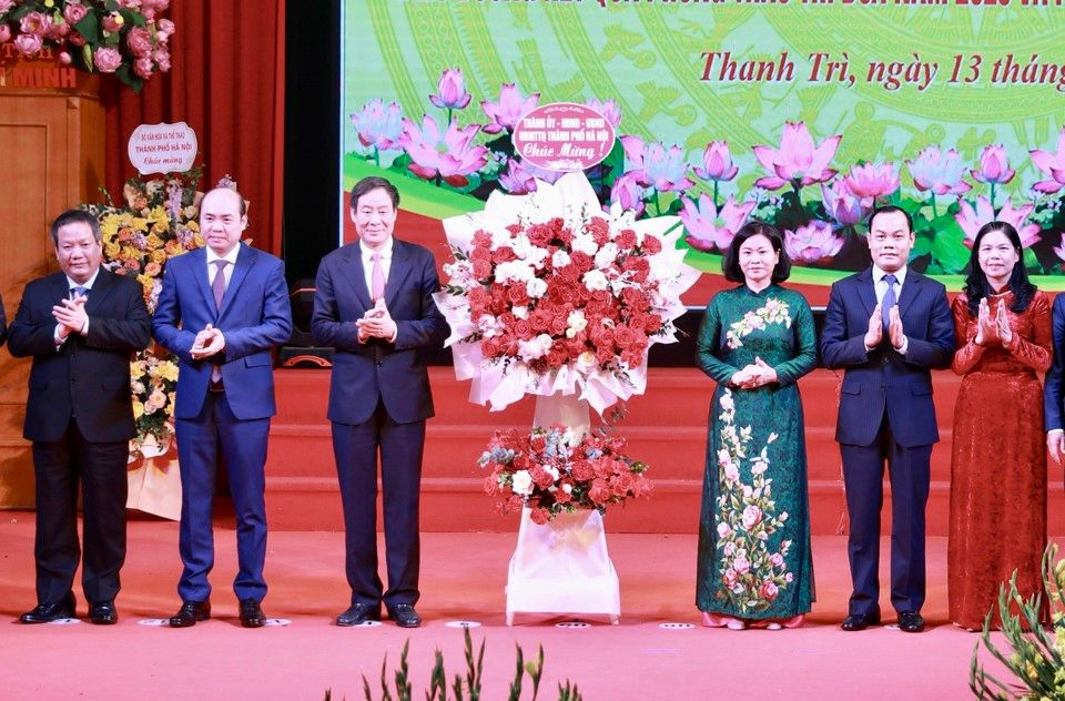 Hà Nội: Thanh Trì đạt 30/34 tiêu chuẩn thành lập quận