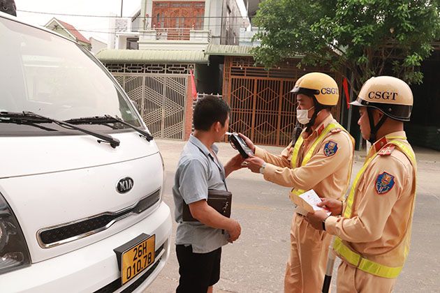 Sơn La: Nâng cao ý thức “không sử dụng rượu bia” của người dân khi tham gia giao thông