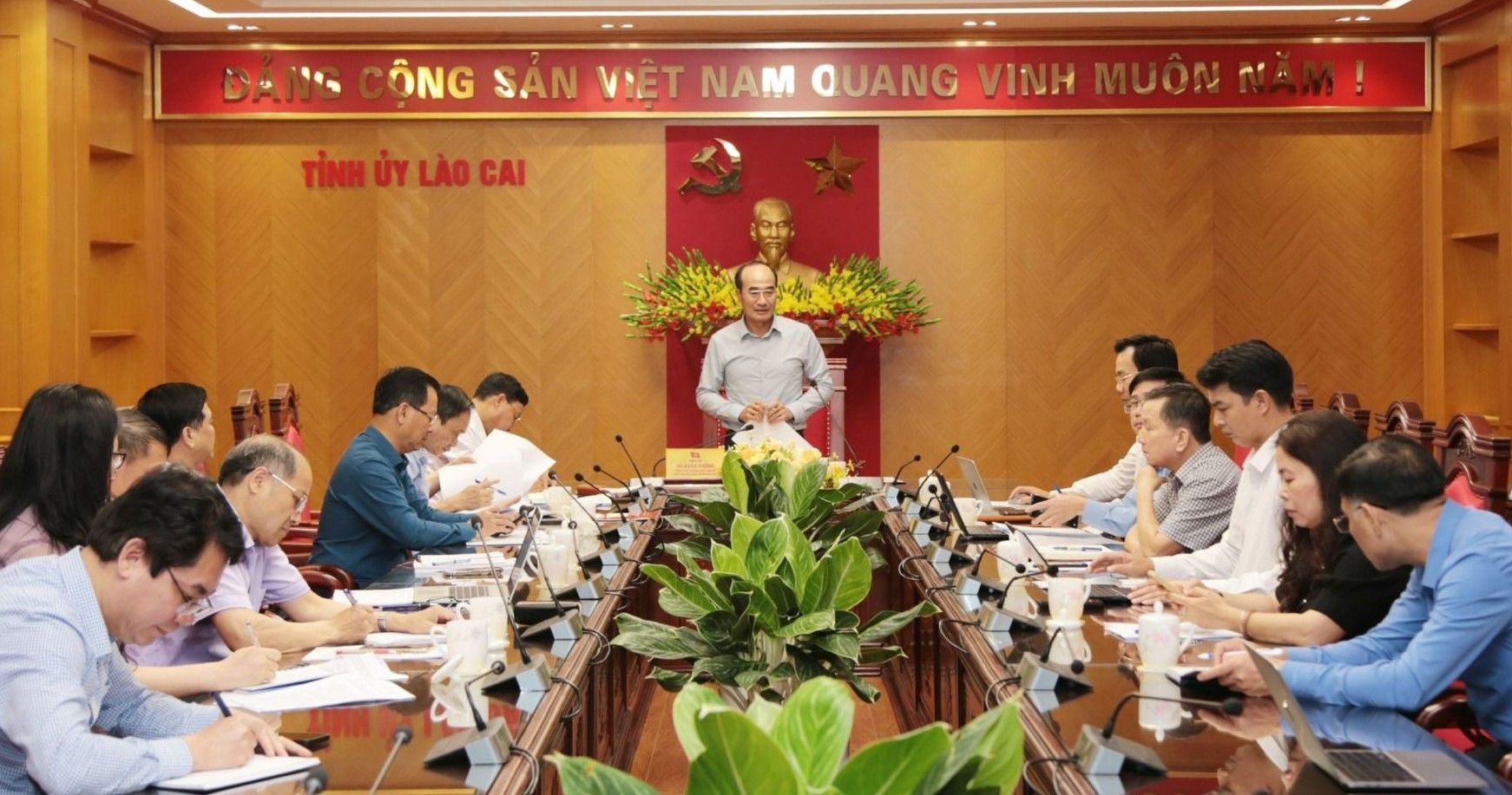 Lào Cai: Tăng cường công tác phối hợp, trao đổi giữa các cơ quan tham mưu, giúp việc