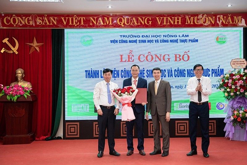 Thành lập Viện Công nghệ Sinh học và Công nghệ Thực phẩm