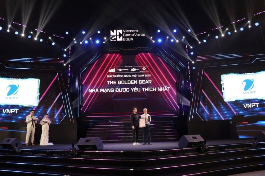 VNPT được bình chọn nhà mạng yêu thích nhất tại Vietnam Game Awards 2024