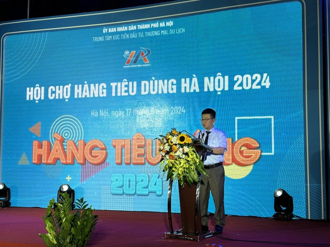 Trên 100 gian hàng tham gia Hội chợ hàng tiêu dùng - Hà Nội 2024