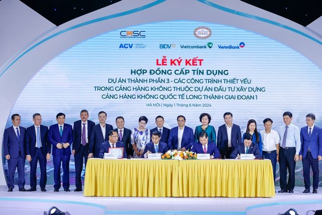 Cấp tín dụng 1,8 tỷ USD cho Dự án thành phần 3 xây dựng Sân bay Long Thành