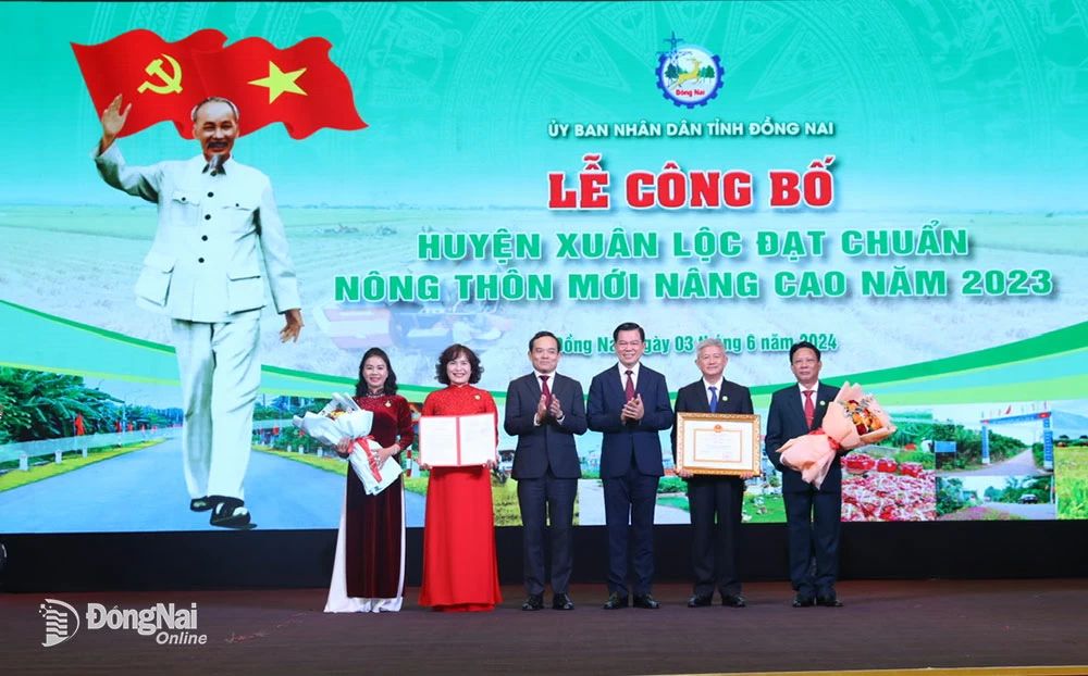 Huyện Xuân Lộc (Đồng Nai) đạt chuẩn nông thôn mới nâng cao năm 2023