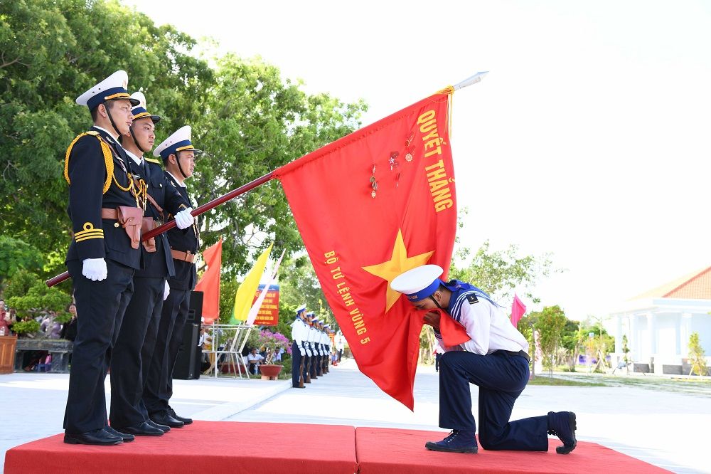 Các đơn vị Hải quân tổ chức Lễ tuyên thệ chiến sĩ mới