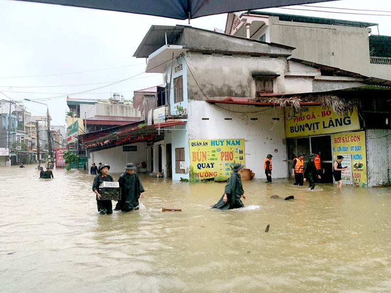 Mưa lũ ở các tỉnh miền Bắc gây thiệt hại lớn