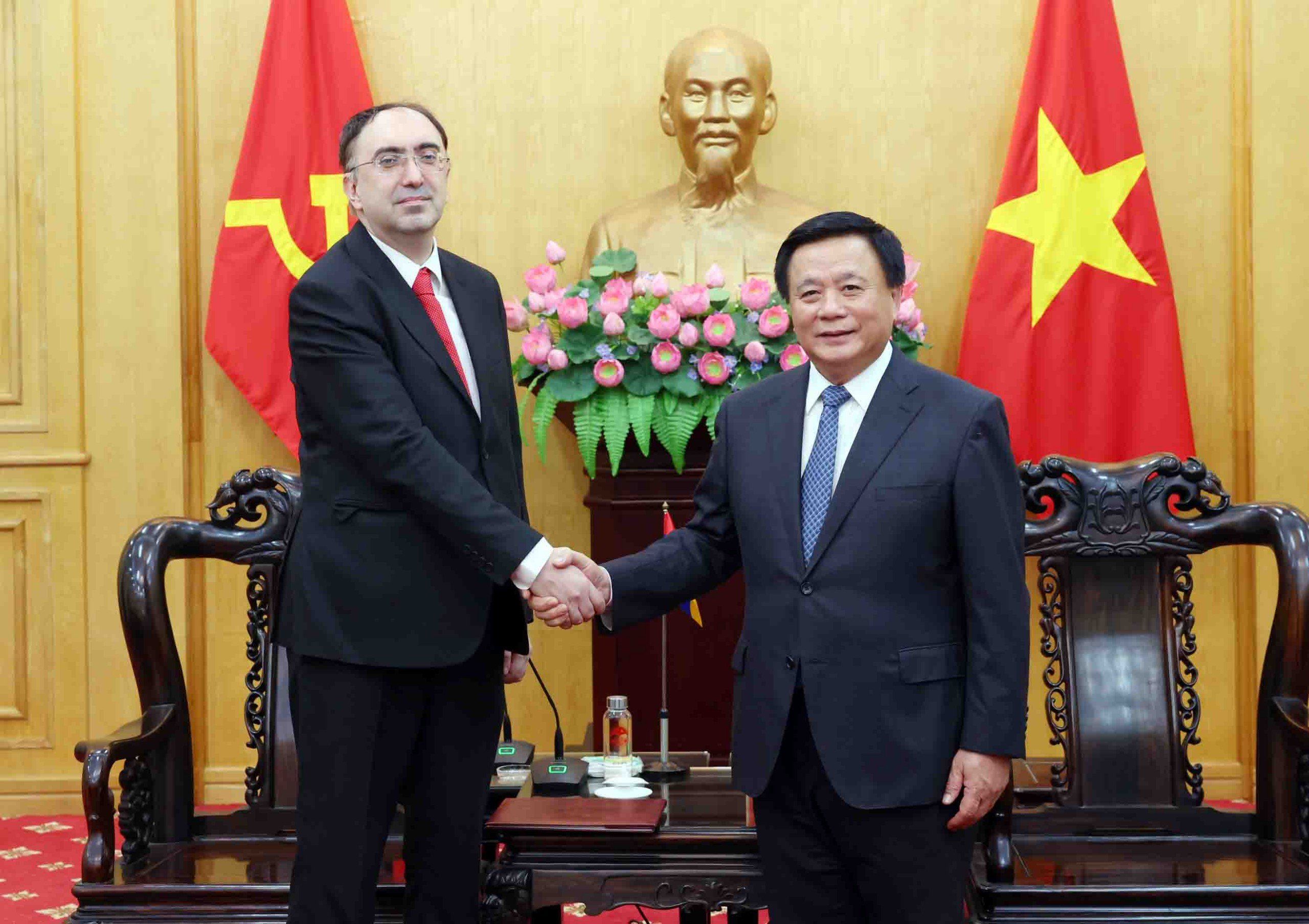 Tạo cơ sở vững chắc cho việc mở rộng, phát triển quan hệ 2 nước Việt Nam - Armenia trên các lĩnh vực