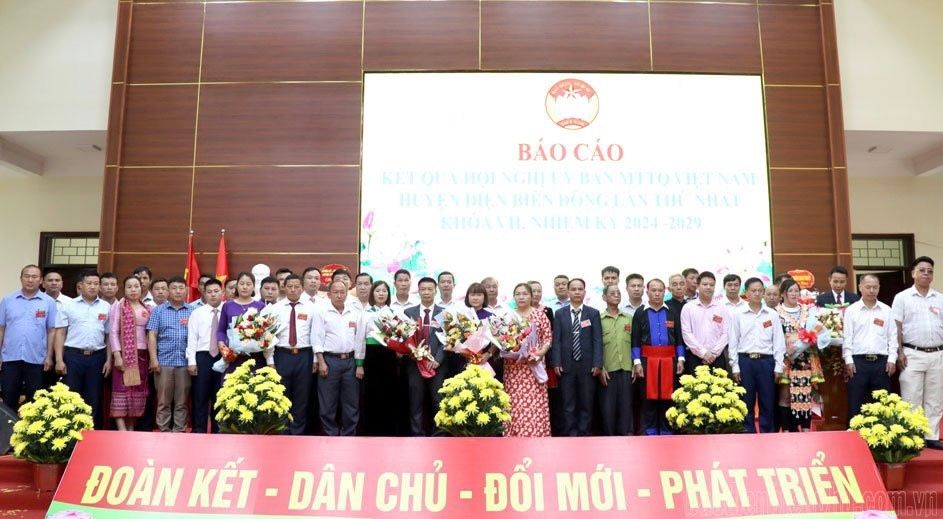  Huyện Điện Biên Đông tổ chức Đại hội đại biểu MTTQ lần thứ VII, nhiệm kỳ 2024 - 2029