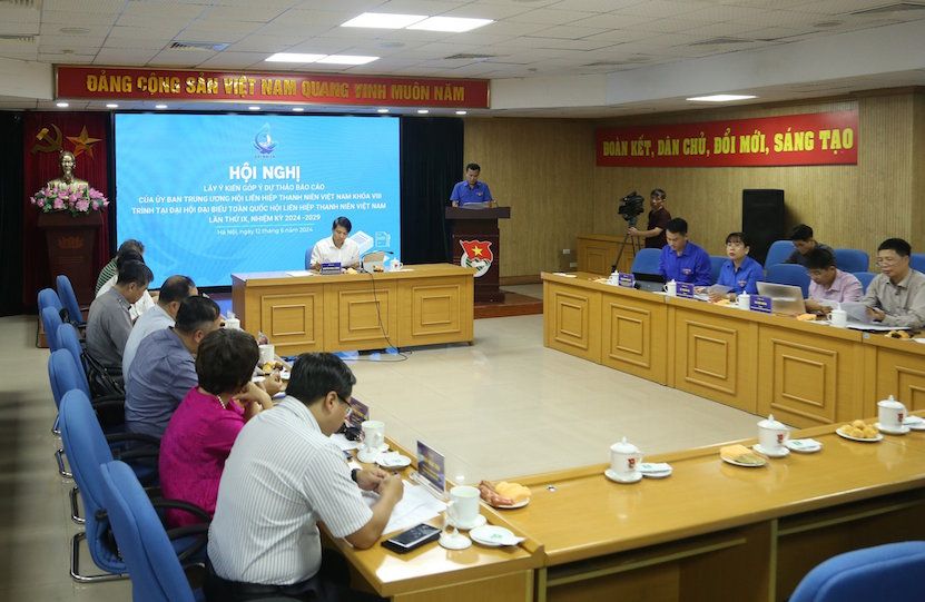 Góp ý dự thảo Báo cáo trình tại Đại hội đại biểu toàn quốc Hội Liên hiệp Thanh niên Việt Nam lần thứ IX