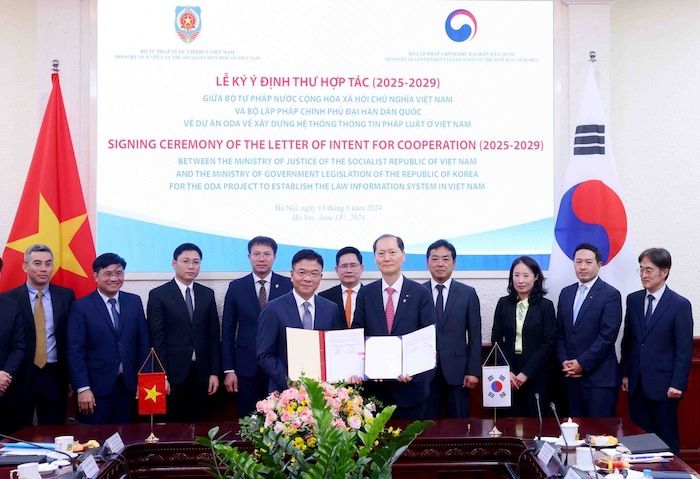 Tiếp tục thúc đẩy quan hệ hợp tác pháp luật và tư pháp Việt Nam - Hàn Quốc