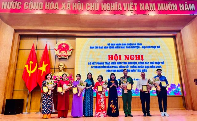 6 tháng đầu 2024: Tổng giá trị cứu trợ nhân đạo từ thiện quận Ba Đình (Hà Nội) đạt hơn 8,3 tỷ đồng