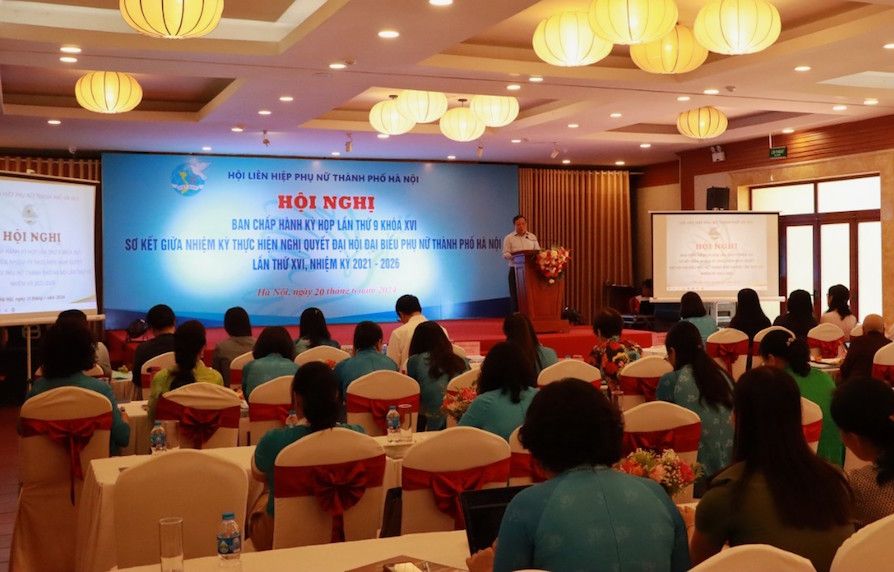 Hội Liên hiệp phụ nữ TP Hà Nội đánh giá giữa nhiệm kỳ thực hiện Nghị quyết Đại hội 