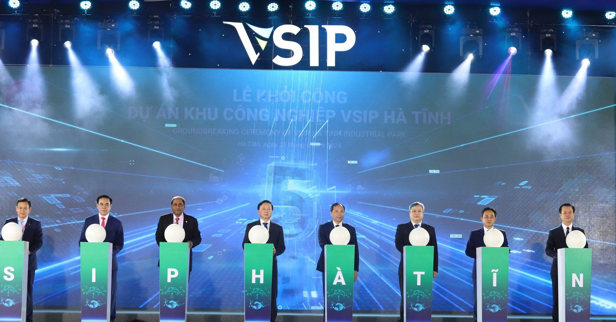 VSIP Hà Tĩnh sẽ là hình mẫu khu công nghiệp khu công nghiệp xanh, thông minh, hiện đại