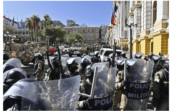 Cộng đồng thế giới lên án vụ đảo chính bất thành ở Bolivia