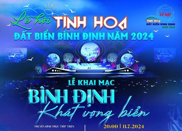 Lễ hội Tinh hoa đất biển Bình Định năm 2024 sẽ diễn ra từ ngày 11-15/7