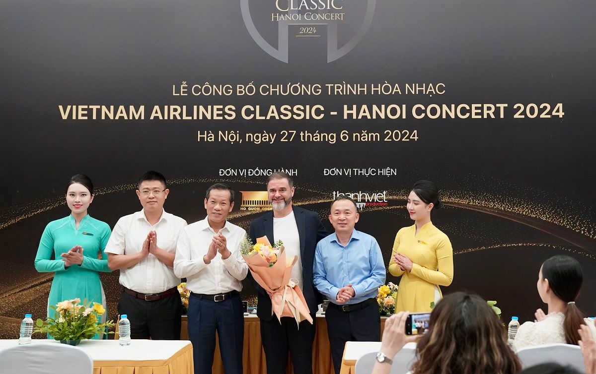 Công bố Chương trình hòa nhạc Vietnam Airlines Classic - Hanoi Concert 2024