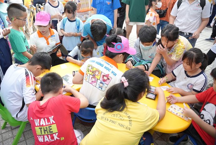 TP Hồ Chí Minh: Hơn 500 thiếu nhi vui trong “Ngày hội sắc màu”