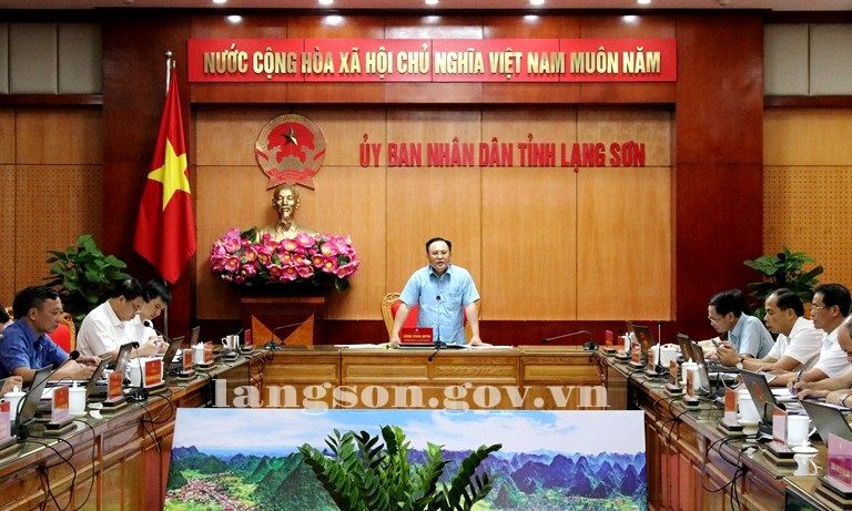 Lạng Sơn: Phấn đấu tăng tỷ lệ giải ngân vốn đầu tư công trên toàn tỉnh
