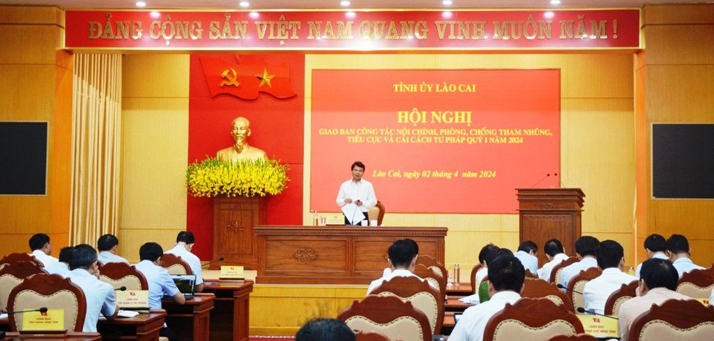 Lào Cai: Tăng cường công tác phòng, chống tham nhũng, tiêu cực