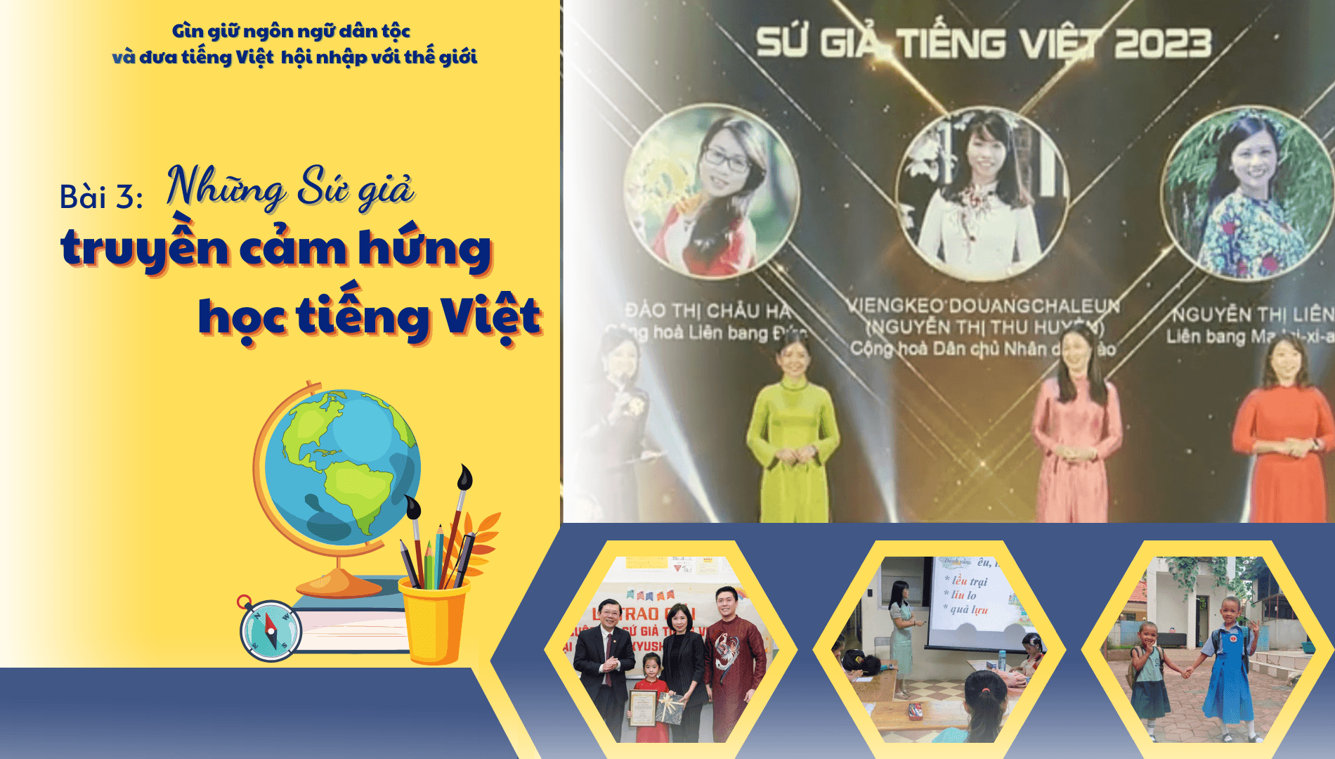 Những sứ giả truyền cảm hứng học tiếng Việt