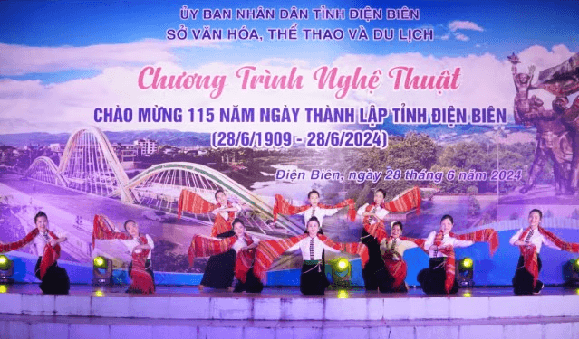 Chương trình nghệ thuật chào mừng 115 năm thành lập tỉnh Điện Biên