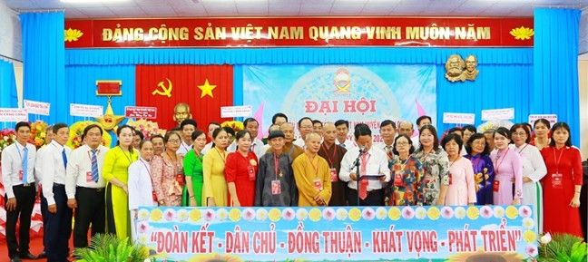 Trà Vinh hoàn thành Đại hội đại biểu MTTQ Việt Nam cấp xã, huyện