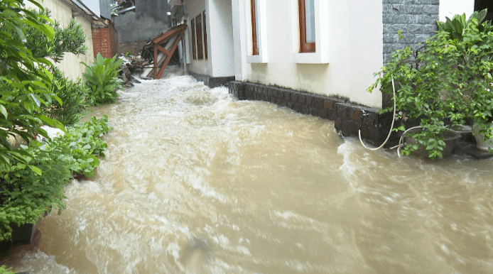 Hà Giang: Mưa lớn gây ngập úng cục bộ