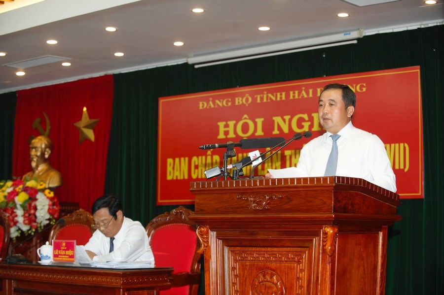Hội nghị lần thứ 20 Ban Chấp hành Đảng bộ tỉnh Hải Dương khóa XVII 