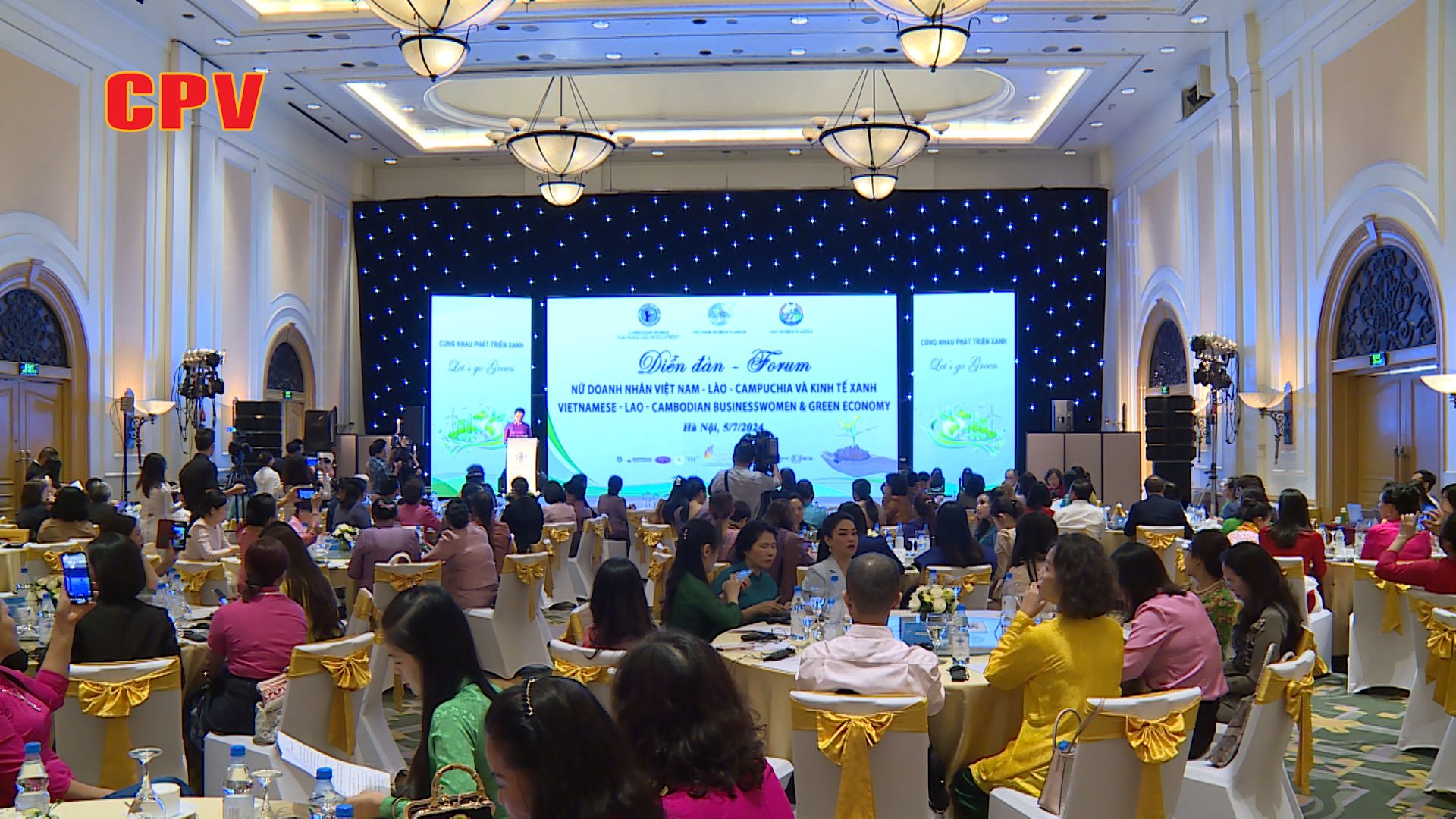 Nữ doanh nhân 3 nước Việt Nam - Lào - Campuchia kết nối thúc đẩy phát triển kinh tế xanh