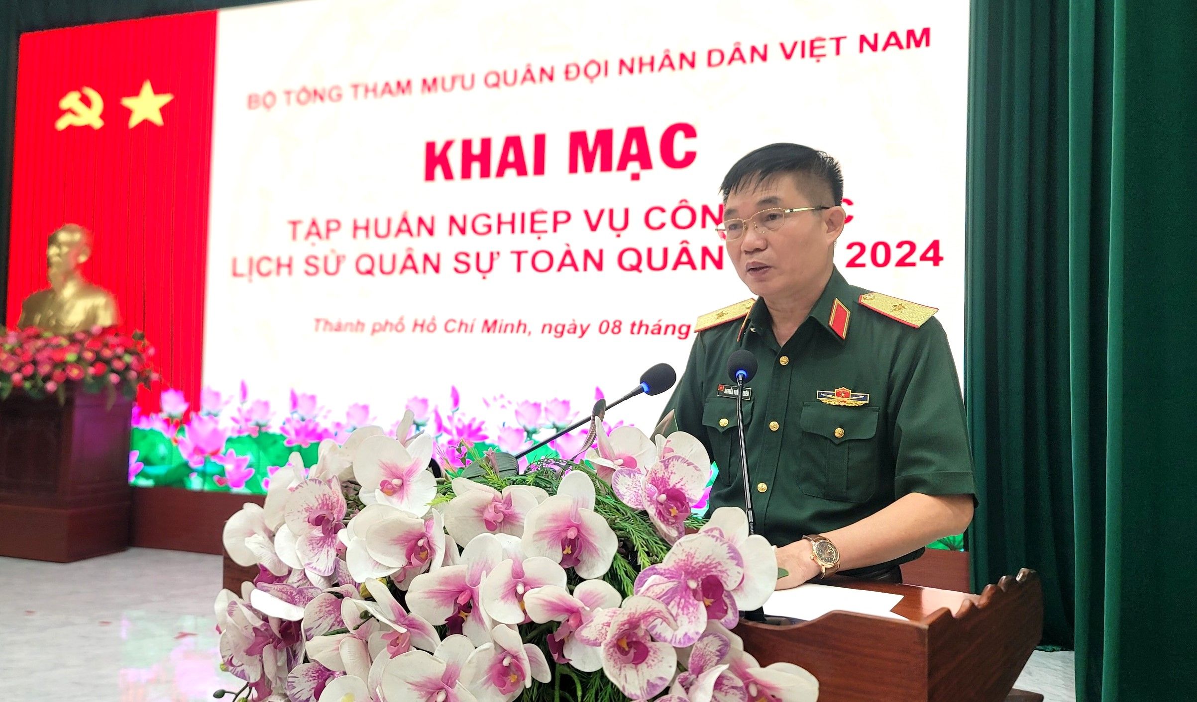 Tập huấn nghiệp vụ công tác lịch sử quân sự toàn quân năm 2024