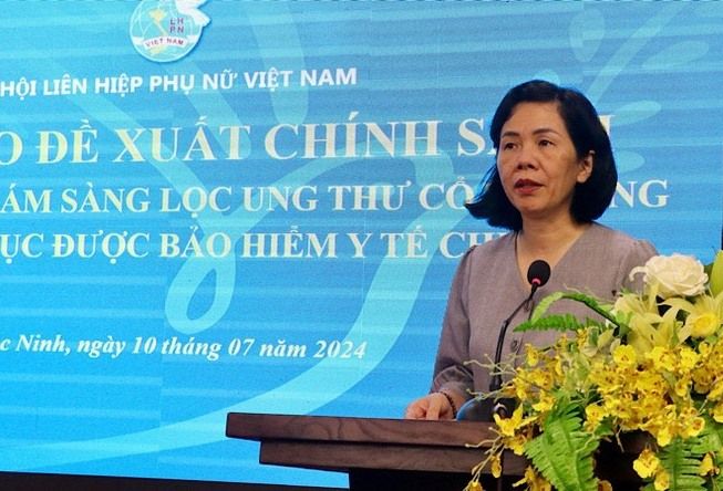 Đề xuất đưa chi phí khám sàng lọc ung thư cổ tử cung vào danh mục bảo hiểm y tế chi trả