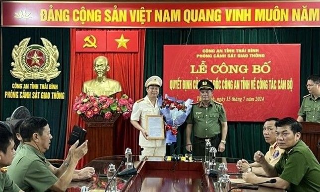 Điều động, bổ nhiệm nhân sự mới tại Công an tỉnh Thái Bình