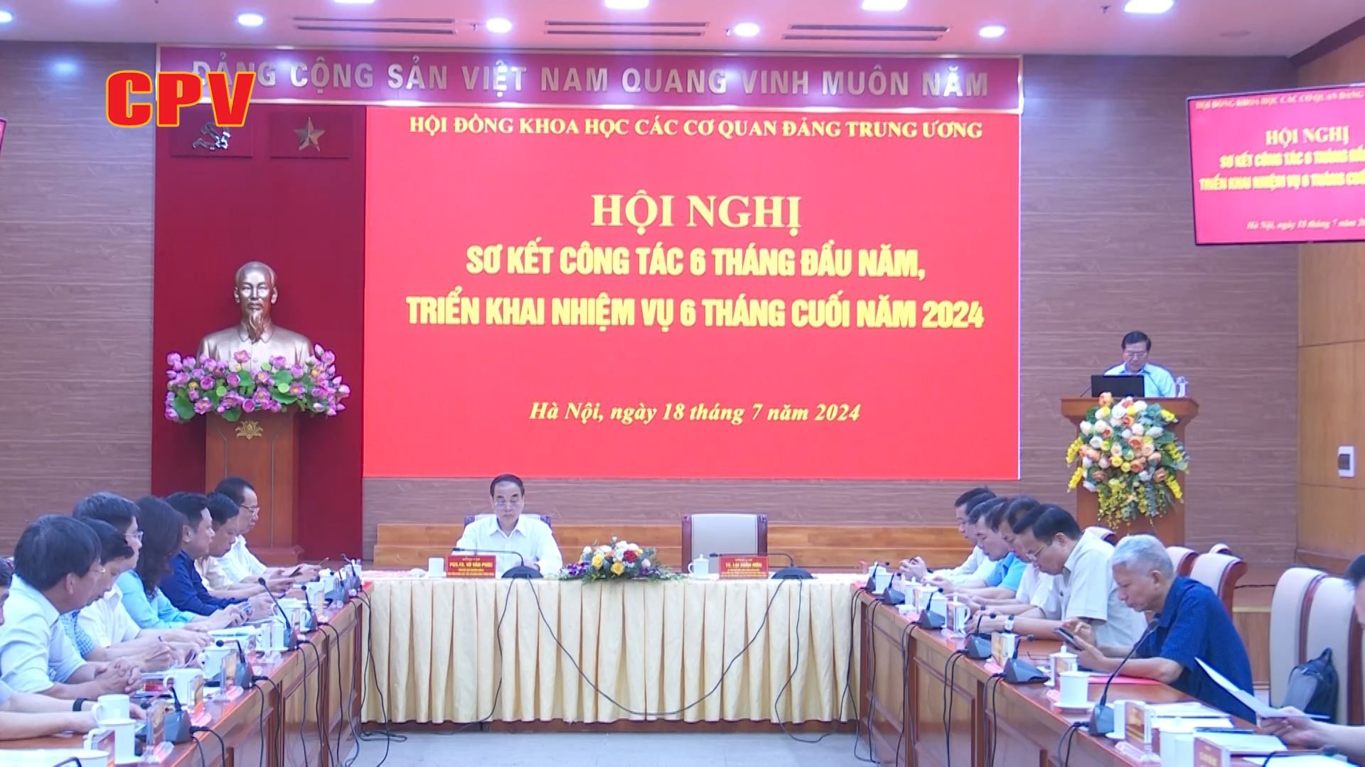 Hội đồng Khoa học các cơ quan Đảng Trung ương triển khai nhiệm vụ 6 tháng cuối năm 2024