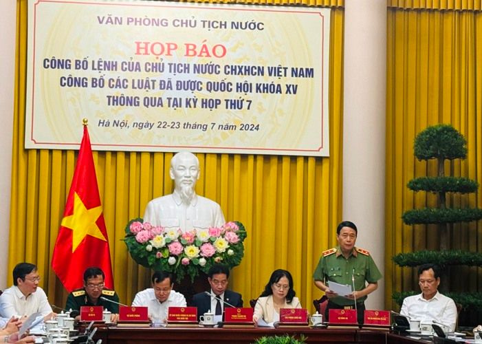 Công bố Lệnh của Chủ tịch nước đối với 6 luật vừa được Quốc hội thông qua