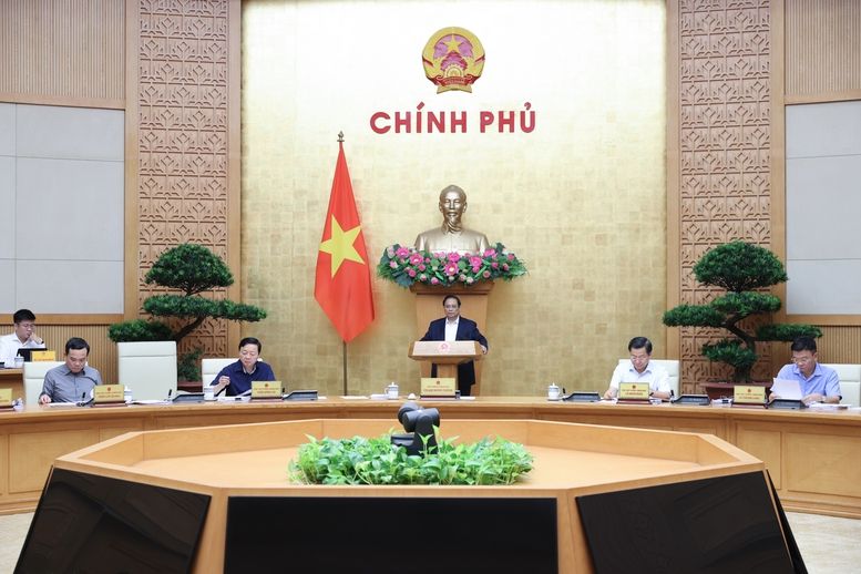 Phiên họp Chính phủ chuyên đề về xây dựng pháp luật tháng 7/2024