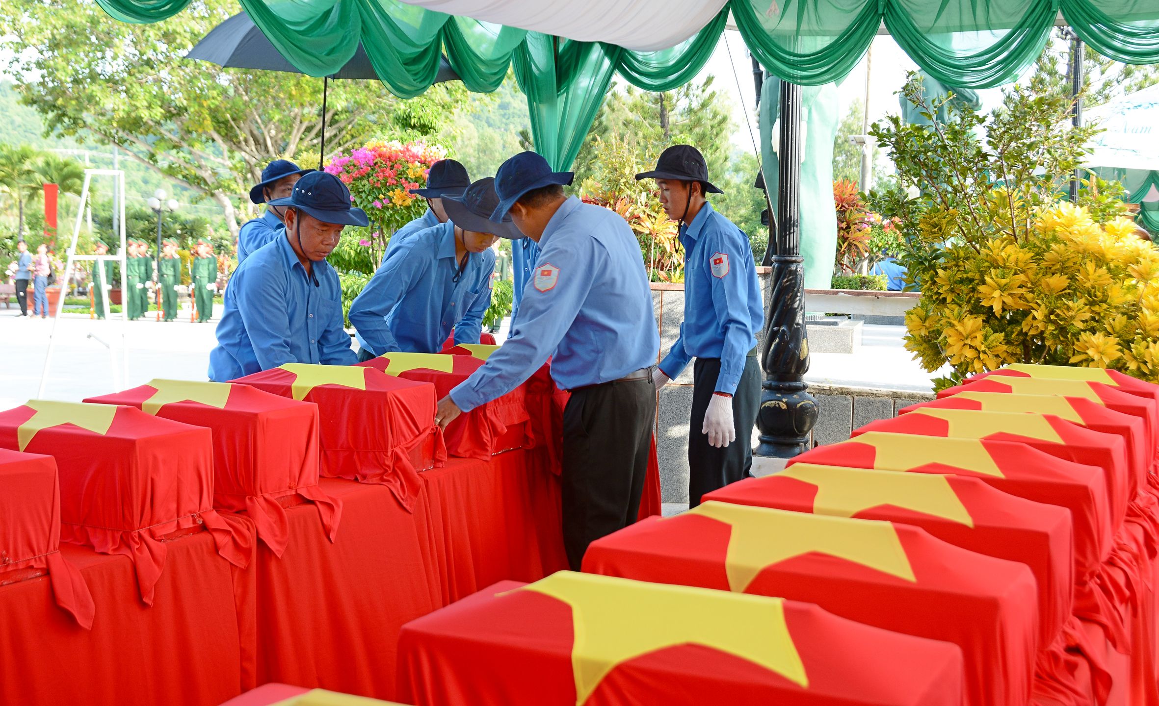 An Giang: Cải táng 88 hài cốt liệt sĩ hy sinh trong các thời kỳ chiến tranh ở Campuchia và trong nước