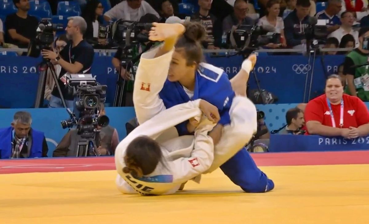 Võ sĩ Judo Hoàng Thị Tình thua sát nút, dừng bước ở Olympic Paris 2024