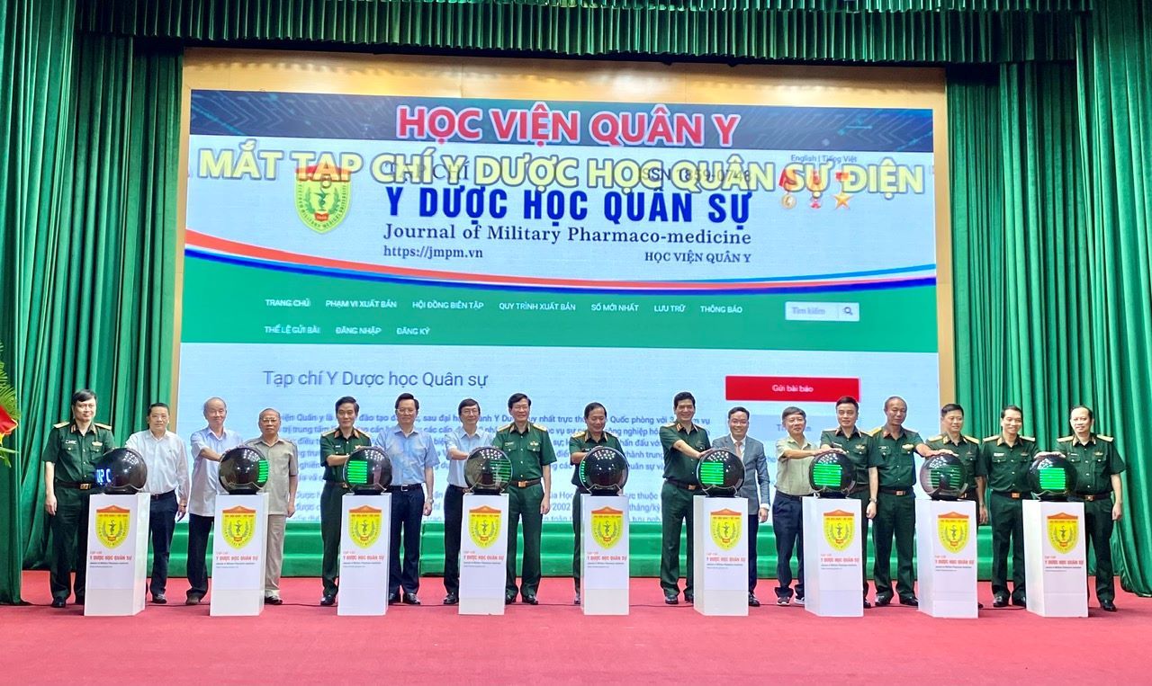 Học viện Quân y ra mắt Tạp chí Y dược học Quân sự điện tử