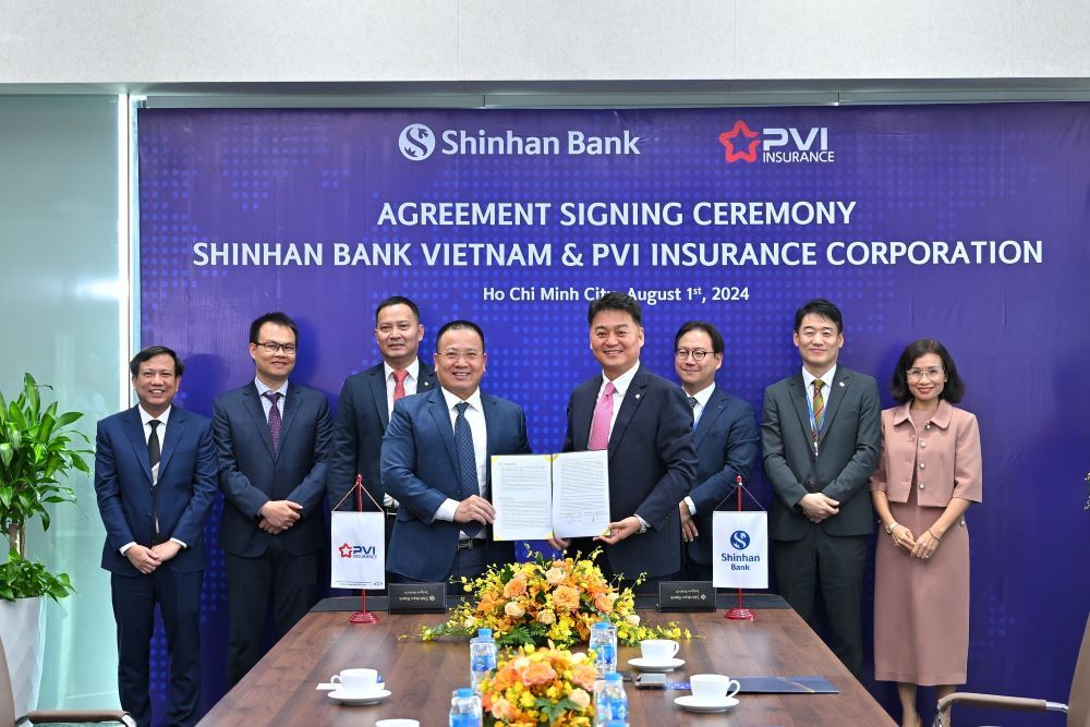 Hợp tác chiến lược giữa Bảo hiểm PVI – Shinhan Bank: Giải pháp tài chính an toàn, tiện lợi và tối ưu