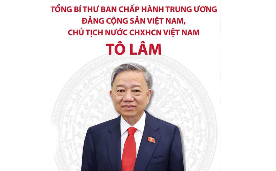 [Infographics] Tổng Bí thư Ban Chấp hành Trung ương Đảng Cộng sản Việt Nam, Chủ tịch nước CHXHCN Việt Nam Tô Lâm