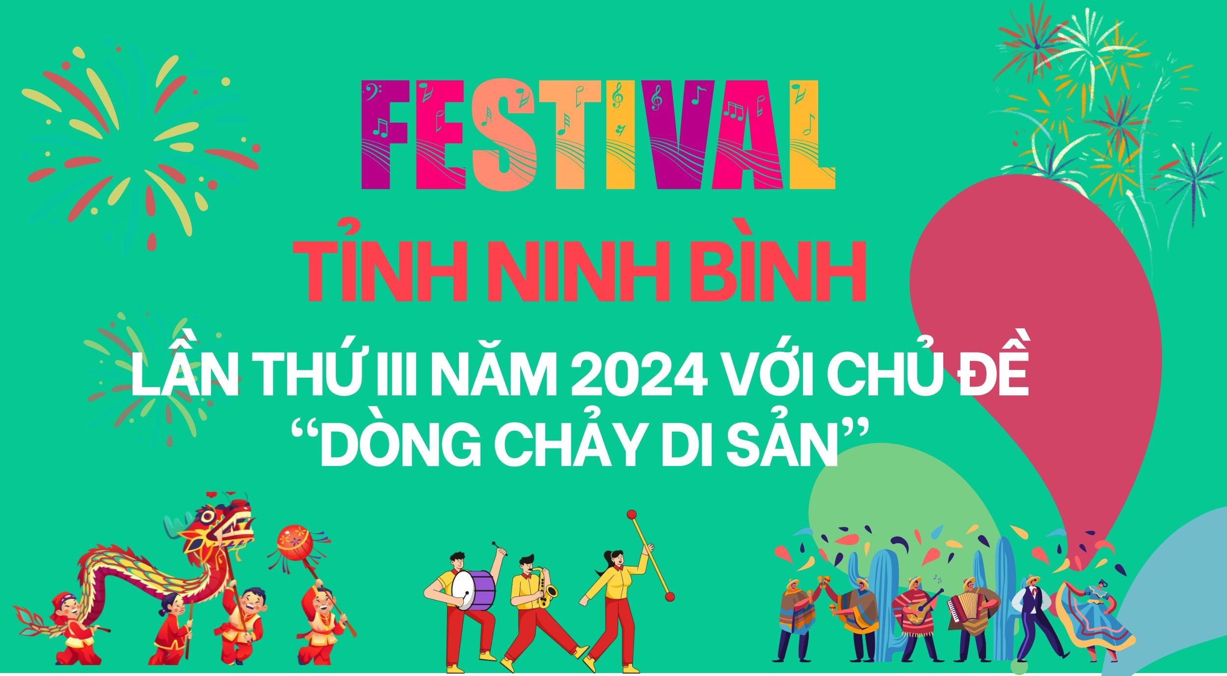 Ninh Bình tổ chức Festival “Dòng chảy Di sản” với quy mô quốc tế