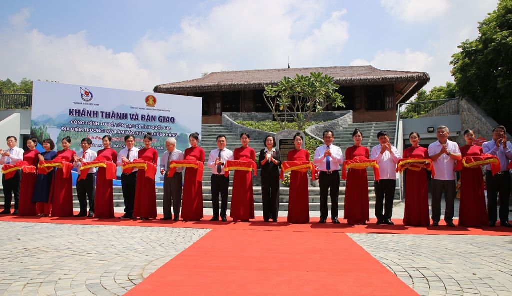 Khánh thành công trình tu bổ Di tích quốc gia Trường dạy làm báo Huỳnh Thúc Kháng