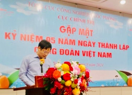 Công đoàn Tổng cục Công nghiệp Quốc phòng có nhiều thành tích trong hoạt động