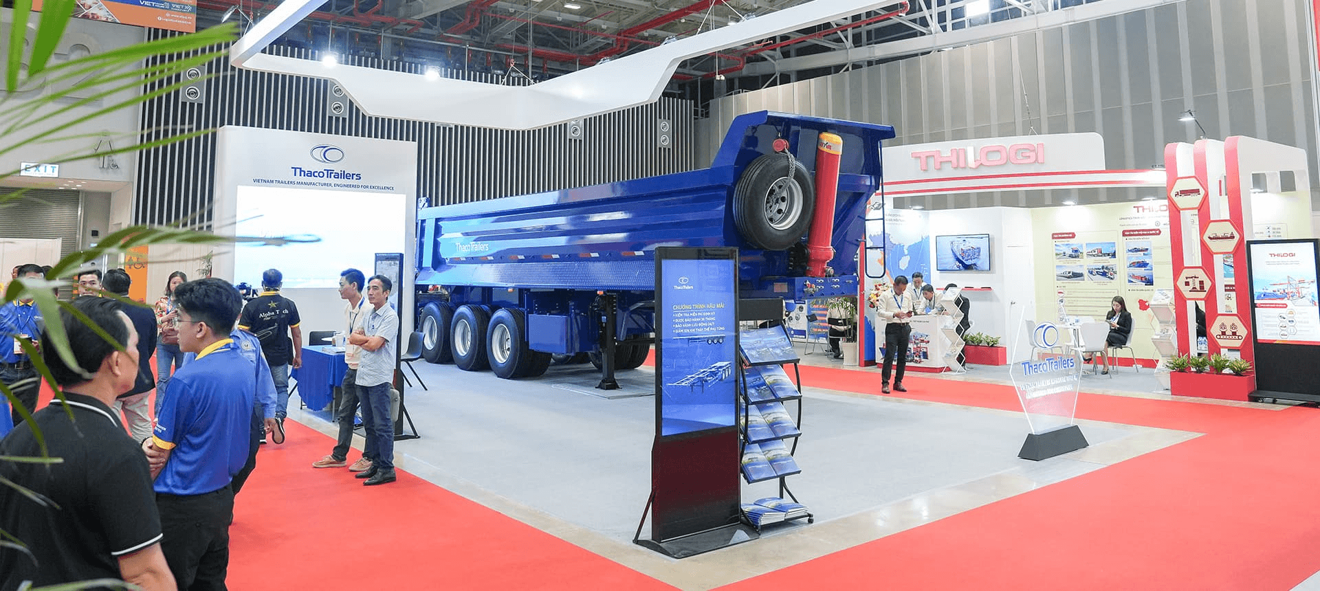 Thaco Trailers tích cực quảng bá, kết nối giao thương tại VILOG 2024