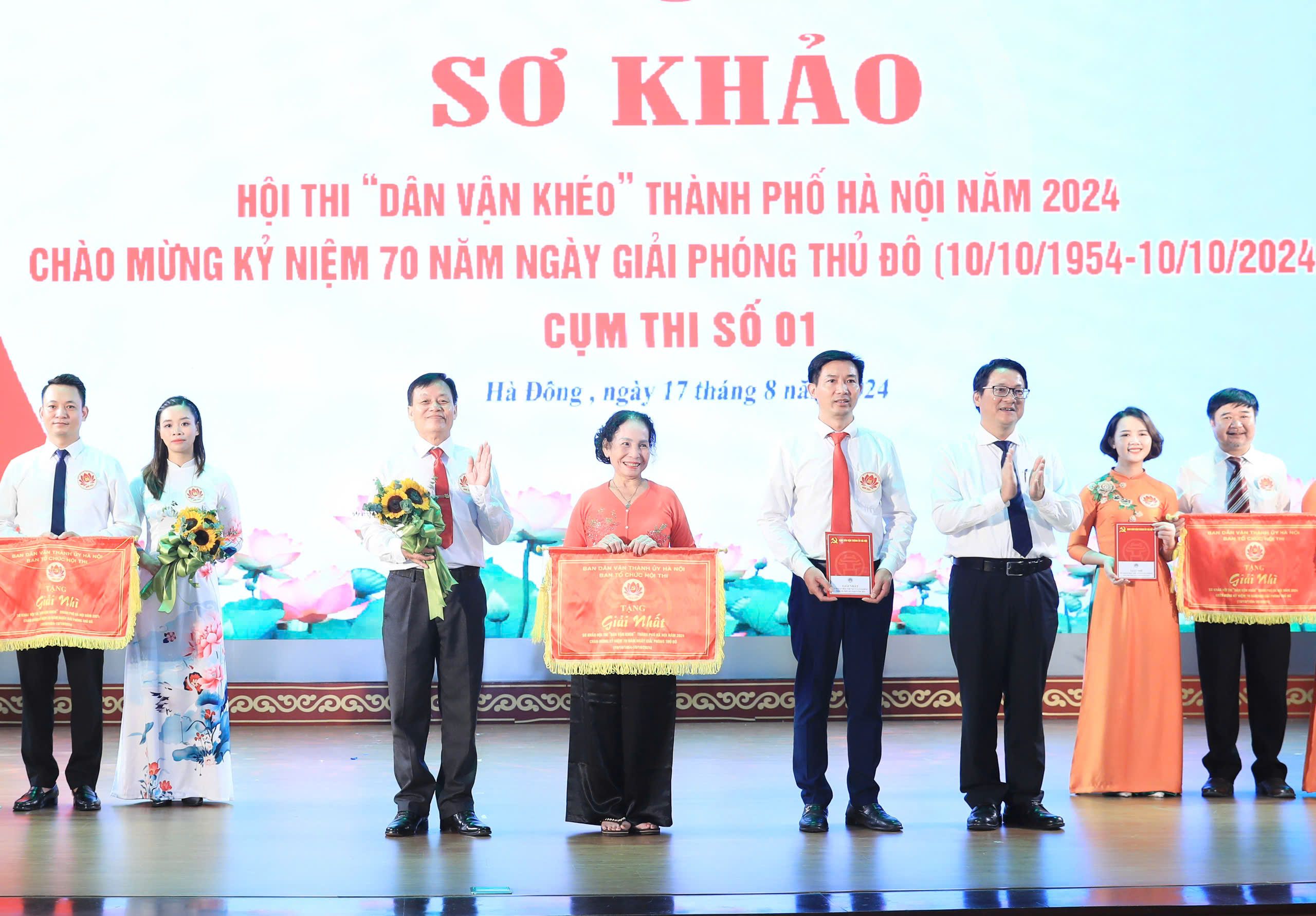 Quận Tây Hồ giành giải Nhất vòng sơ khảo Hội thi Dân vận khéo