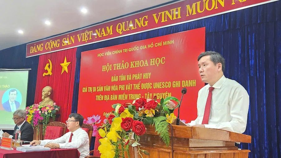 Bảo tồn, phát huy giá trị di sản văn hóa phi vật thể được UNESCO ghi danh tại miền Trung - Tây Nguyên