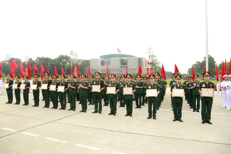 Bộ Tư lệnh Bảo vệ Lăng Chủ tịch Hồ Chí Minh đẩy mạnh phong trào thi đua Quyết thắng