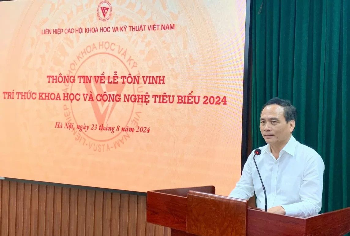 Tôn vinh 135 trí thức khoa học và công nghệ tiêu biểu năm 2024